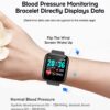 D20 BRACELET HEART RATE, BLOOD PRESSURE, AND BLUETOOTH  MONITOR BLACK - Image 4